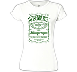 Breaking Bad - Heisenberg's Beyaz Bayan Tshirt