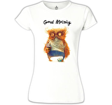 Goud Molnig Beyaz Bayan Tshirt