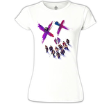 Suicide Squad Beyaz Bayan Tshirt