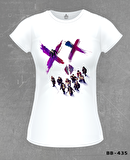 Suicide Squad Beyaz Bayan Tshirt