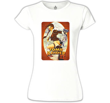 ToBB Raider - Lara Croft Beyaz Bayan Tshirt