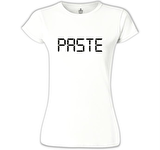 Paste Beyaz Bayan Tshirt