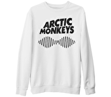 Arctic Monkeys 2 Beyaz Kalın Sweatshirt