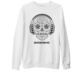 Bigbang Beyaz Kalın Sweatshirt