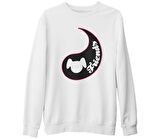 Best Friends - Köpek Beyaz Kalın Sweatshirt