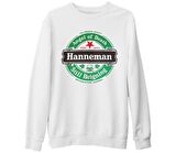 Slayer - Jeff Hanneman Angel of Death Beyaz Kalın Sweatshirt