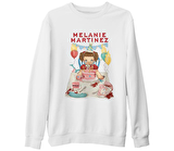 Melanie Martinez - Party Beyaz Kalın Sweatshirt
