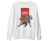 Apex - Legends Beyaz Kalın Sweatshirt