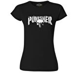 Punisher - Logo Ban Siyah Bayan Tshirt