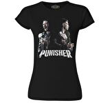 Punisher - Fight Siyah Bayan Tshirt