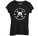 Iron Maiden - The Final Frontier Siyah Kadın Tshirt