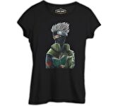 Naruto - Kakashi Siyah Bayan Tshirt