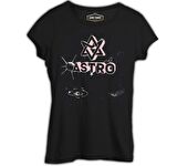 Astro - Universe Siyah Bayan Tshirt