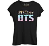 BTS - Guys Siyah Bayan Tshirt