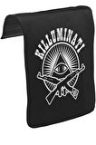 Killuminati Unisex Siyah Tak-Çıkar Postacı Çanta Kapağı CK-1021