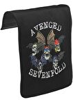 Avenged Sevenfold - Faces Unisex Siyah Tak-Çıkar Postacı Çanta Kapağı CK-107