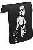 Bodybuilding - Star Wars Unisex Siyah Tak-Çıkar Postacı Çanta Kapağı CK-1085