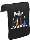 The Psychos Unisex Siyah Tak-Çıkar Postacı Çanta Kapağı CK-1092