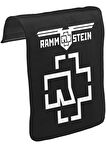 Rammstein - Logo Unisex Siyah Tak-Çıkar Postacı Çanta Kapağı CK-1094