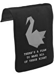 Prison Break - A Plan Unisex Siyah Tak-Çıkar Postacı Çanta Kapağı CK-1179