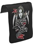 Chuck Schuldiner - 1967 Unisex Siyah Tak-Çıkar Postacı Çanta Kapağı CK-1245