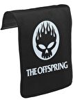 The Offspring - Logo Unisex Siyah Tak-Çıkar Postacı Çanta Kapağı CK-1253