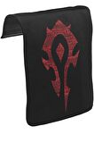 World of Warcraft - Orc Unisex Siyah Tak-Çıkar Postacı Çanta Kapağı CK-1271