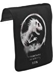Jurassic Park - Run Unisex Siyah Tak-Çıkar Postacı Çanta Kapağı CK-1282