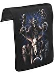 Motosiklet - Ride or Die Unisex Siyah Tak-Çıkar Postacı Çanta Kapağı CK-131