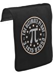 Matematik - Pi XIII Unisex Siyah Tak-Çıkar Postacı Çanta Kapağı CK-1310