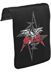 Metallica - Seek and Destroy Logo Unisex Siyah Tak-Çıkar Postacı Çanta Kapağı CK-1333