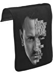 Linkin Park - Chester Unisex Siyah Tak-Çıkar Postacı Çanta Kapağı CK-1370