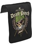 Five Finger Death Punch Poster - Warhead Unisex Siyah Tak-Çıkar Postacı Çanta Kapağı CK-1374
