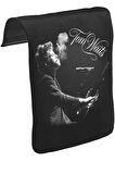 Tom Waits - Phone Call Unisex Siyah Tak-Çıkar Postacı Çanta Kapağı CK-1376