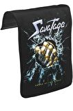 Savatage - Power of the Night Unisex Siyah Tak-Çıkar Postacı Çanta Kapağı CK-146