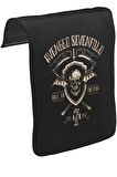 Avenged Sevenfold - Hail Logo Unisex Siyah Tak-Çıkar Postacı Çanta Kapağı CK-153