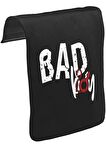 Bad Boy - Sin Unisex Siyah Tak-Çıkar Postacı Çanta Kapağı CK-1582