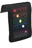 Sunset in Waves Unisex Siyah Tak-Çıkar Postacı Çanta Kapağı CK-1652