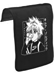 Hunter X Hunter - Killua Zoldyck Unisex Siyah Tak-Çıkar Postacı Çanta Kapağı CK-1674