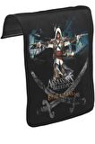 Assassin's Creed IV Unisex Siyah Tak-Çıkar Postacı Çanta Kapağı CK-203