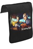 Breaking Bad - In the Car Unisex Siyah Tak-Çıkar Postacı Çanta Kapağı CK-209