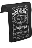 Breaking Bad - Heisenberg's Unisex Siyah Tak-Çıkar Postacı Çanta Kapağı CK-210