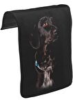 Doggy Dog Unisex Siyah Tak-Çıkar Postacı Çanta Kapağı CK-249