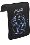Alien vs Predator Unisex Siyah Tak-Çıkar Postacı Çanta Kapağı CK-251