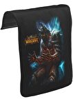 World of Warcraft - Cataclysm Unisex Siyah Tak-Çıkar Postacı Çanta Kapağı CK-317