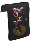 Metallica - James Unisex Siyah Tak-Çıkar Postacı Çanta Kapağı CK-322