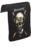 Megadeth - Vic III Unisex Siyah Tak-Çıkar Postacı Çanta Kapağı CK-344