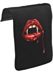 Vampir Unisex Siyah Tak-Çıkar Postacı Çanta Kapağı CK-404