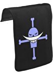 One Piece - Roger Unisex Siyah Tak-Çıkar Postacı Çanta Kapağı CK-420