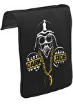 Dark Side Unisex Siyah Tak-Çıkar Postacı Çanta Kapağı CK-435